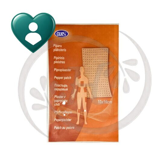 Olko Piparu plāksteris, N1 (10x16 cm)